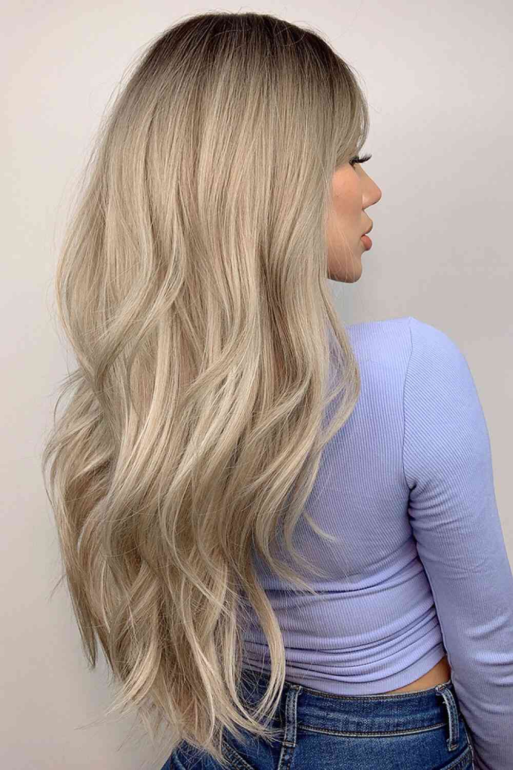 Synthetic Cap Long Wave Wig, 26''