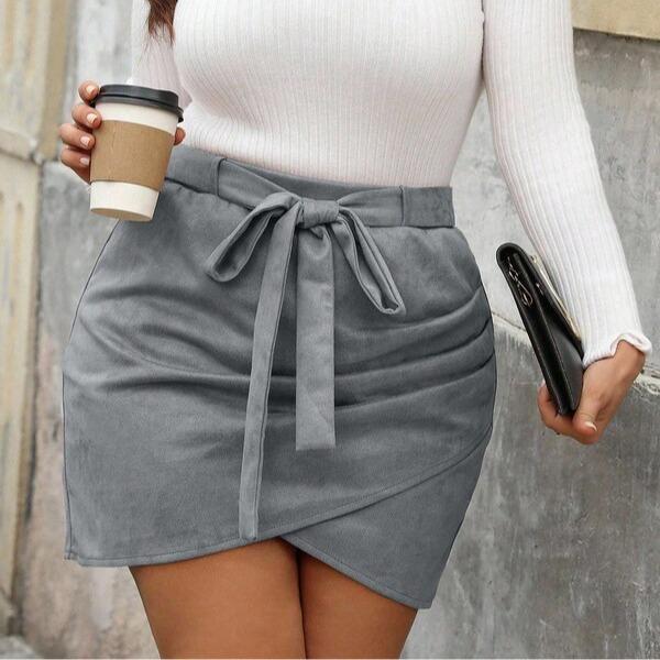 Solid Color Casual Design Bohemian Skirts For Women