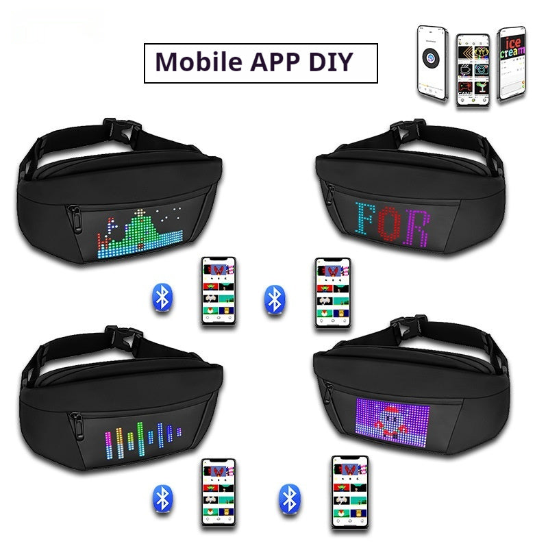 Bluetooth LED Hip Pockets for Outdoor Riding