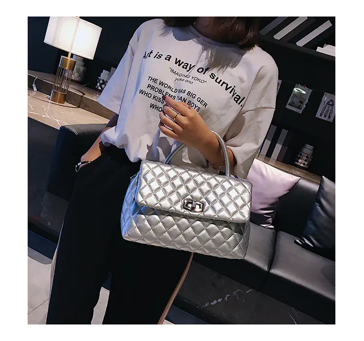 Style Loft Collection Diamond Quilted Chain Bag