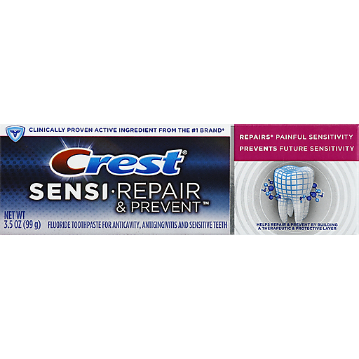 Crest Sensi-Repair And Prevent Toothpaste 3.5 Oz