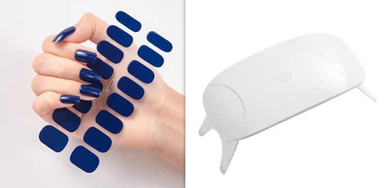 Waterproof Long Lasting Nail Stickers Letter Color