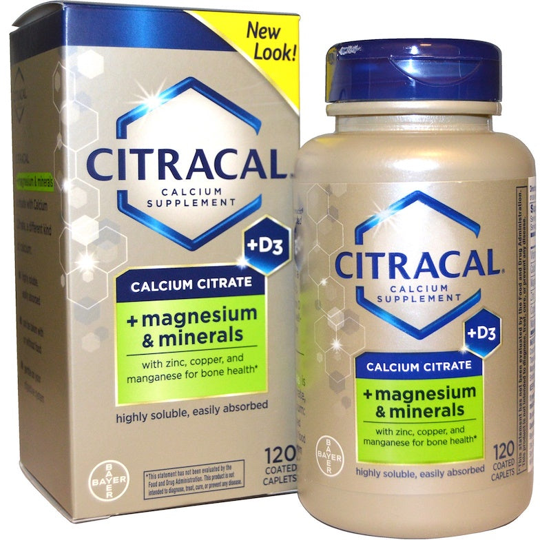Citracal Plus Magnesium Calcium Citrate Coated Tablets
