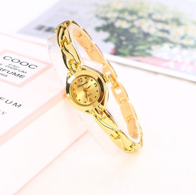 Women's Gold Stainless Steel Fashion Watch