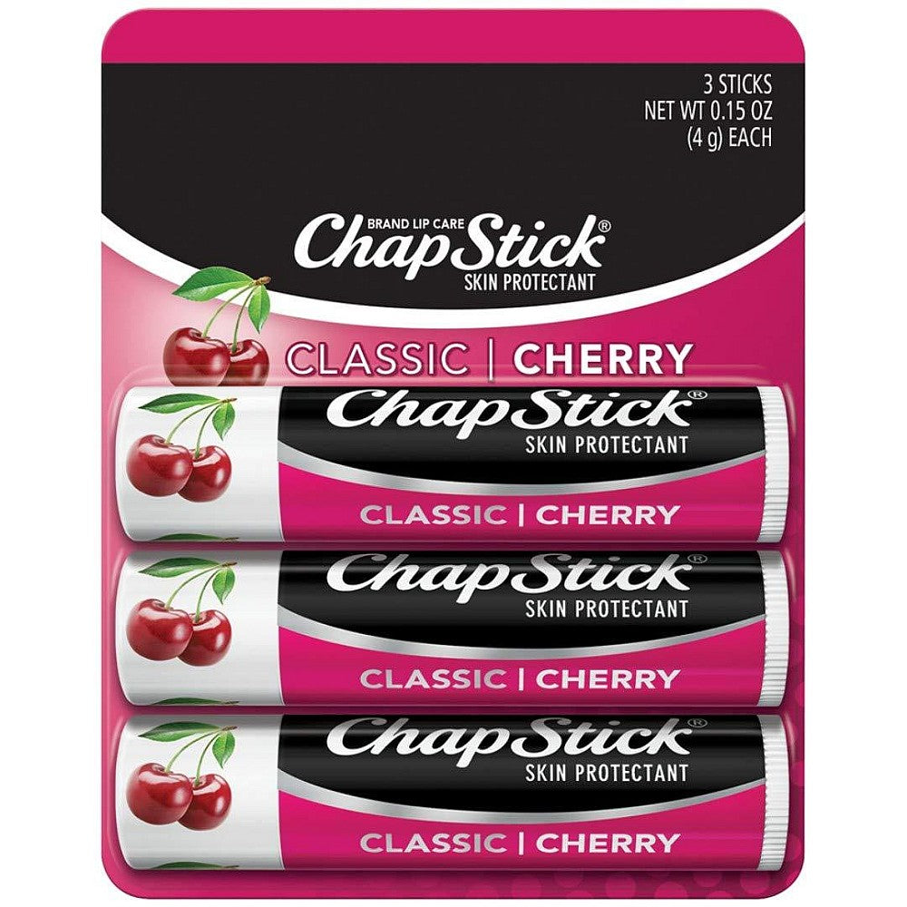 ChapStick Lip Care, Skin Protectant, Classic Cherry