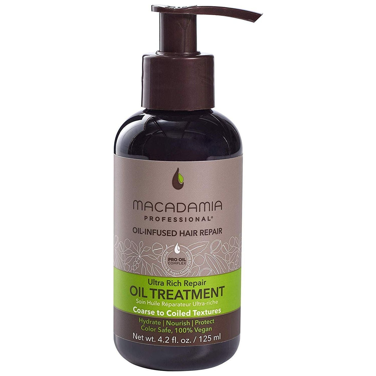 Macadamia oil Ultra Rich Moisture Oil Treatment 4.2 oz