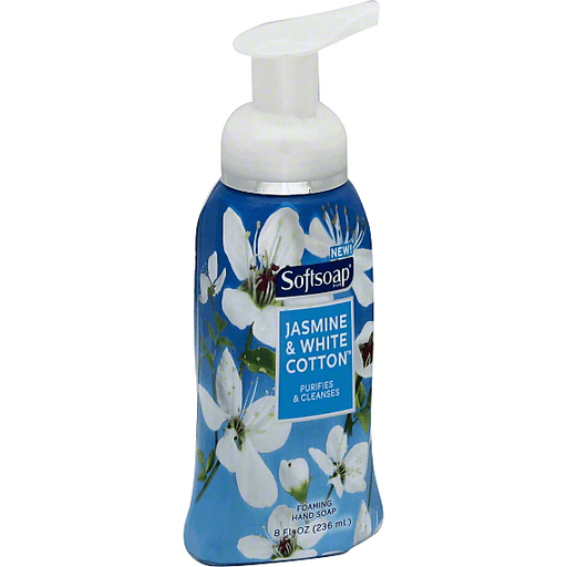 Softsoap Fragrance Collection Hand Soap, Foaming, Jasmine & White Cotton