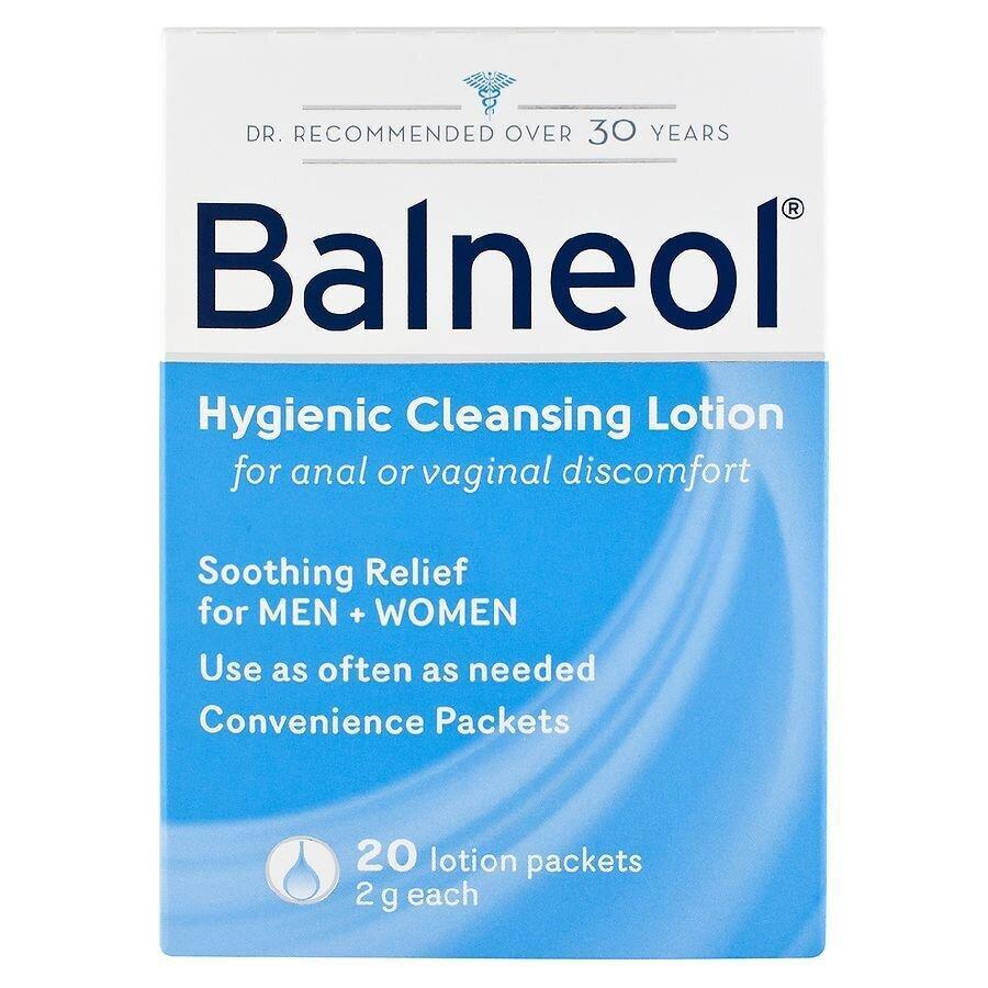 Balneol Hygienic Cleansing Lotion, Convenience Packets