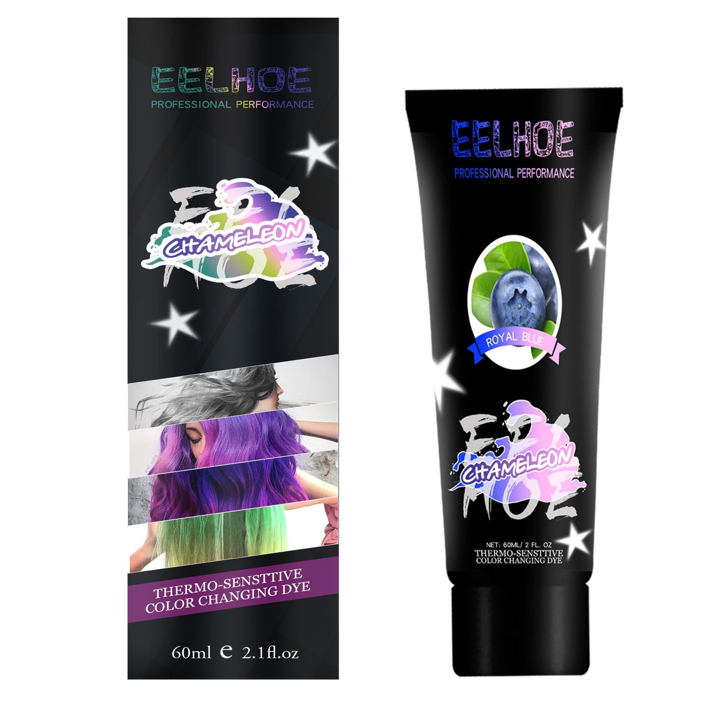 Gradient Hair Conditioner, No Damage To Hair And Scalp Easily Change Hair Color Hair Conditioner
