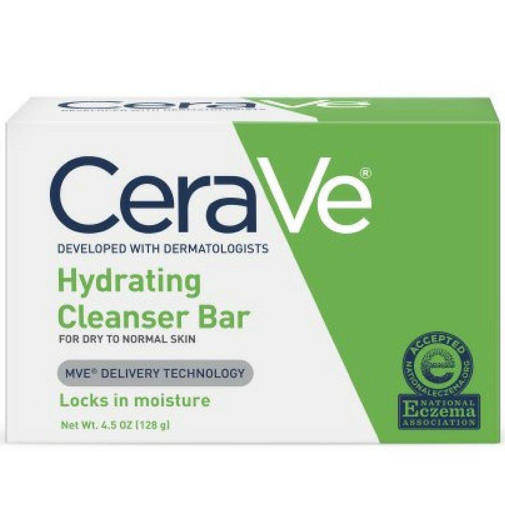 CeraVe Hydrating Cleansing Bar For Normal To Dry Skin -4.5oz