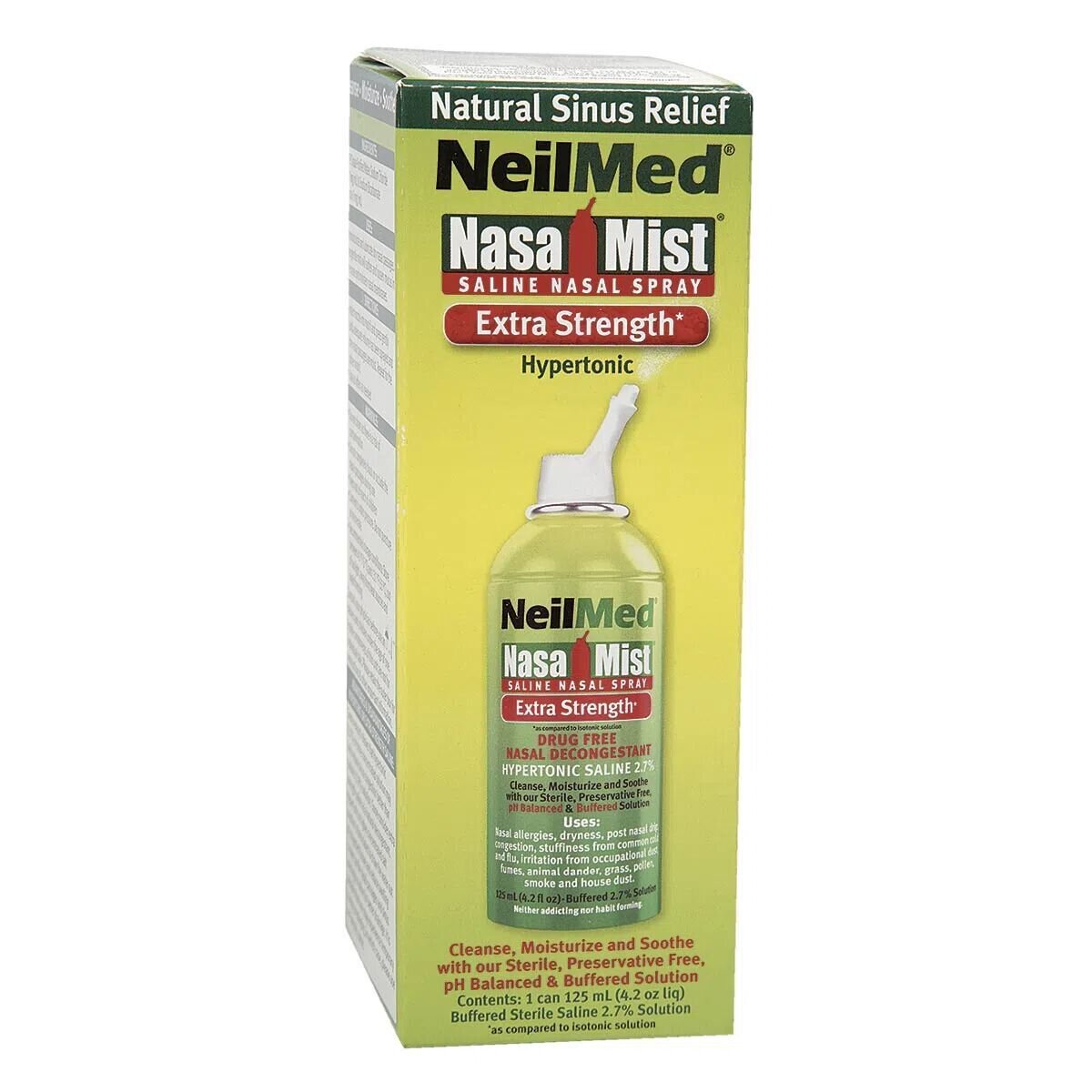 NeilMed® NasaMist® Extra Strength Hypertonic Saline Spray (4.5 oz)