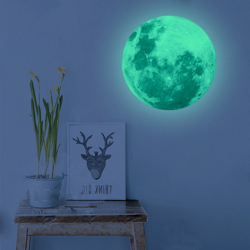Luminous Lunar Environmental Wall Stickers