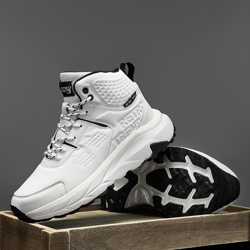 Casual Leather Sneakers for Couples
