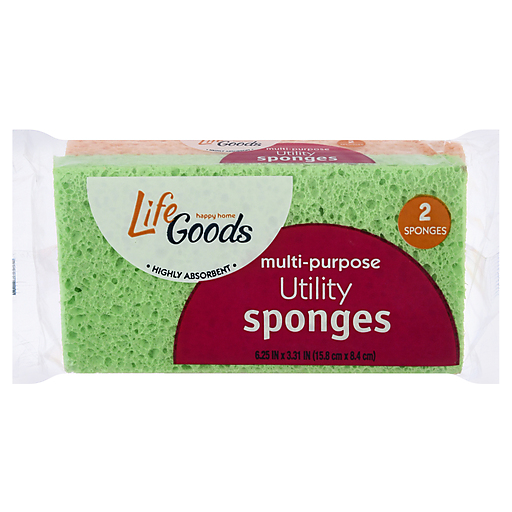 Life Goods Multi-Purpose Utility Sponges