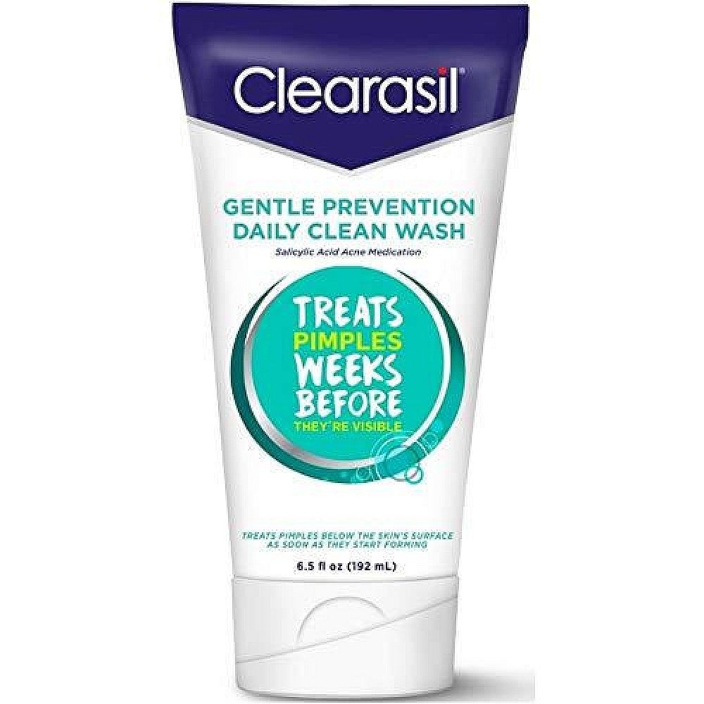 Clearasil Gentle Prevention Daily Clean Acne Face Wash 6.5 Oz