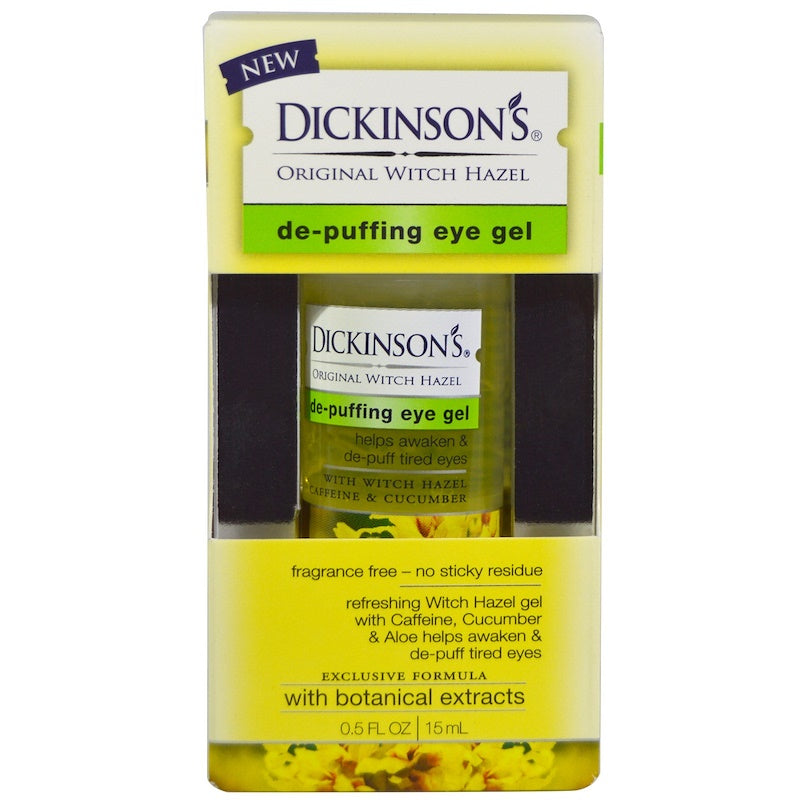 Dickinson's Original Witch Hazel De-Puffing Eye Gel 0.5 Oz