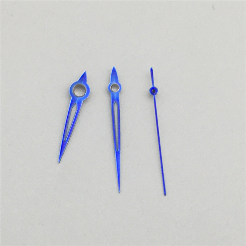 Watch Accessory Luminous Hands Assembly For NH35ANH36A Movement Blued Hands NO4