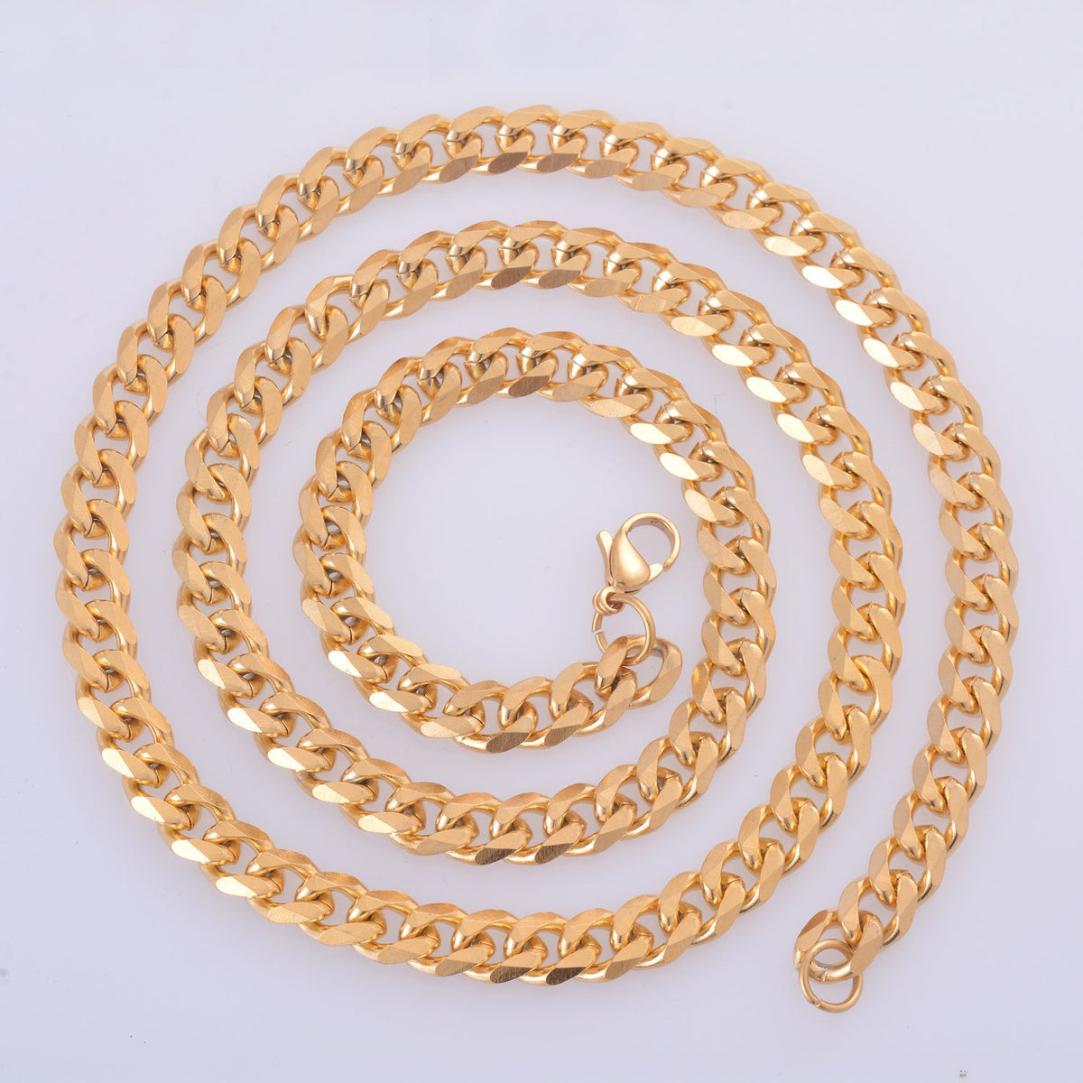 Stainless steel six-sided grinding keel chain