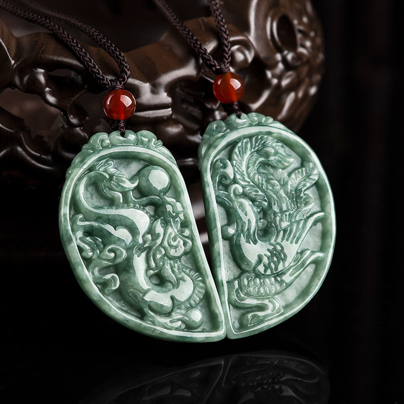 Dragon And Phoenix Pendant Pairs Of Pendants