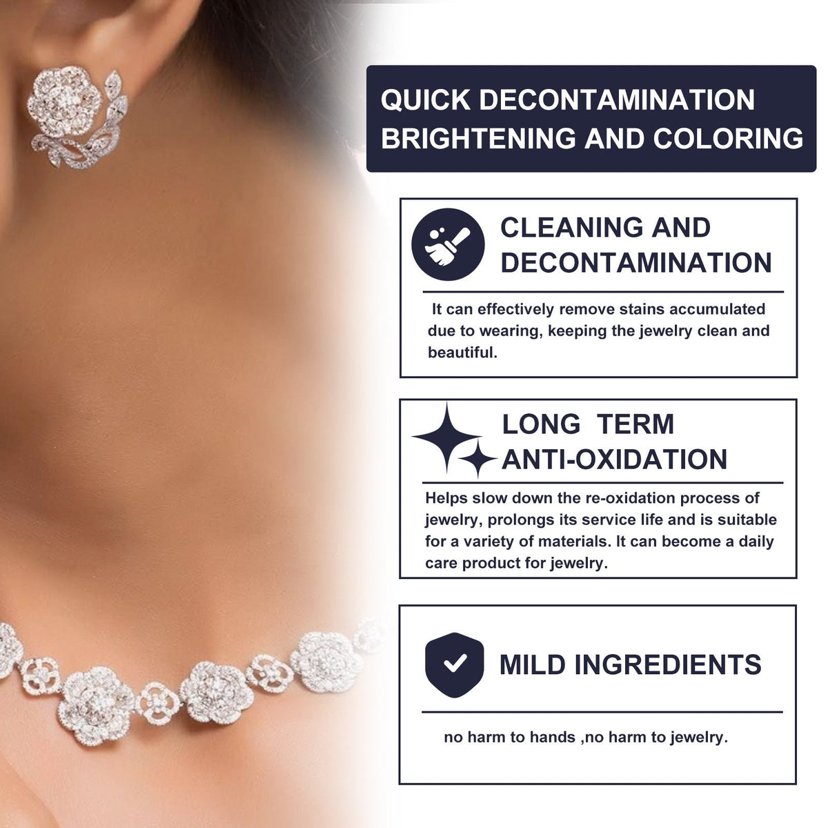 Jakehoe Jewelry Oxidation Layer Cleaning And Polishing Liquid - Gold Rings, Necklaces, Jewelry Cleaning And Anti-Oxidation Protection