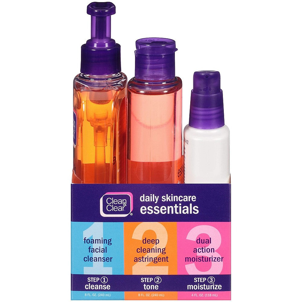Clean & Clear Daily Skincare Essentials 3pc