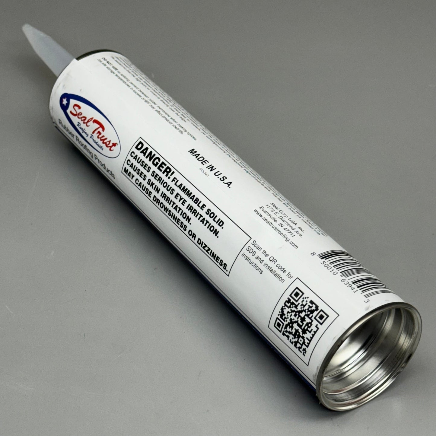 SEAL TRUST ROOFING PRODUCTS White Lap Sealant 10.3 oz