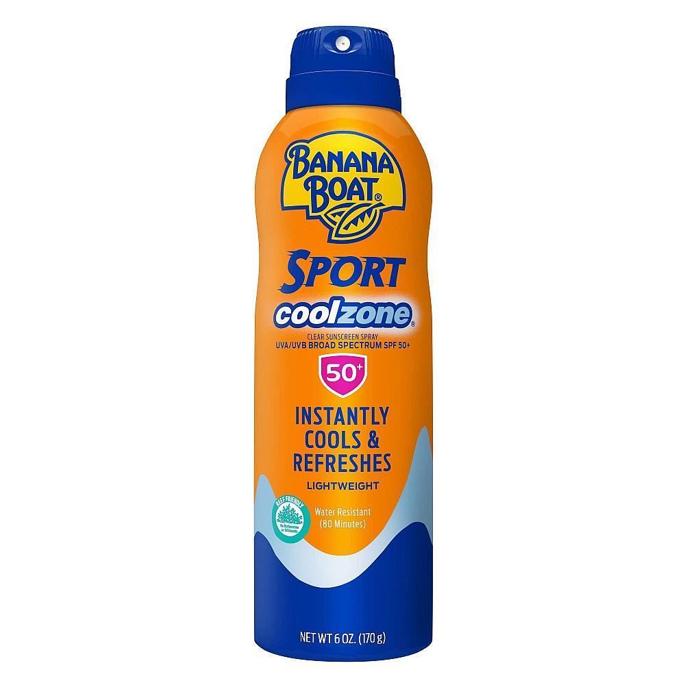 Banana Boat® Sport Performance® Cool Zone™ SPF 50+ Sunscreen Spray, 6 oz