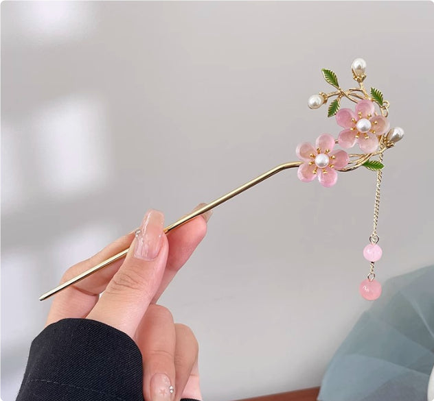 Dress Accessories Hairpin Headwear Antique Style Plate Hairpin