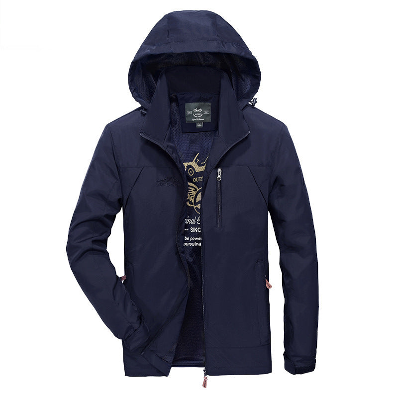 Men's Lightweight Tactical Jacket for Outdoor Casual Wear