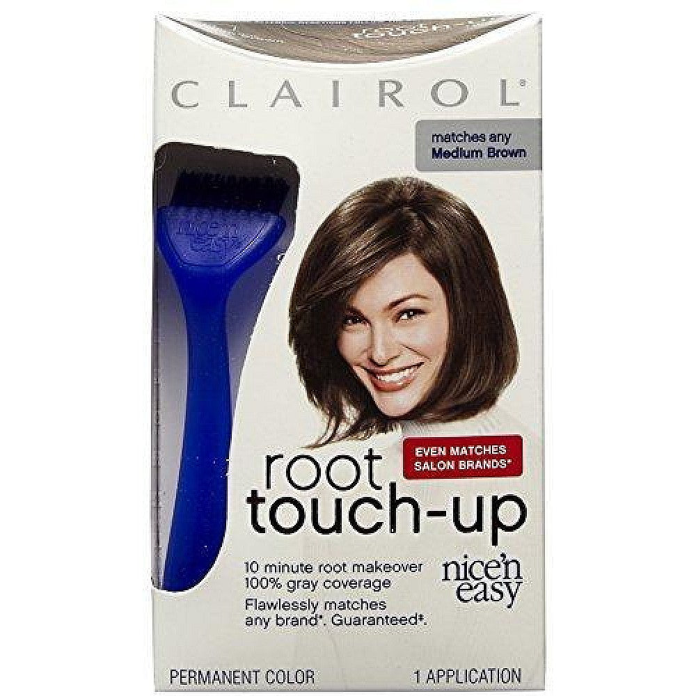 Nice N Easy Clairol Root Touch-Up Permanent Hair Color Creme, 5 Medium Brown