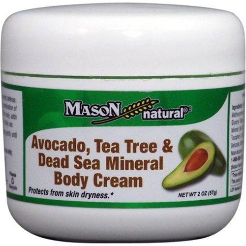 Mason Natural Avocado Tea Tree & Dead Sea Mineral Body Cream 2 Oz