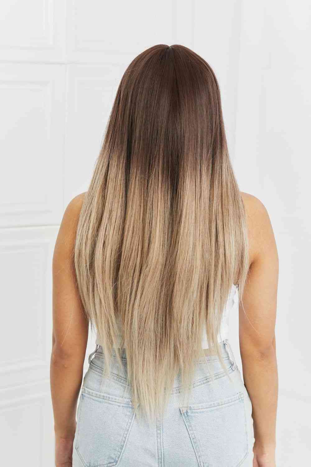 Synthetic Long Straight Synthetic Wig, 26''
