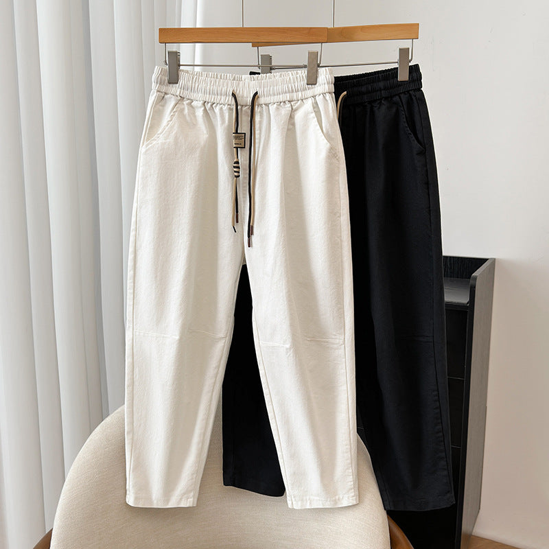 Plus Size Elastic Waist Simple Women