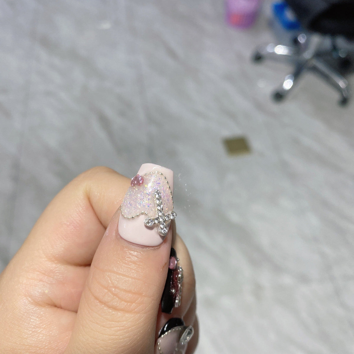 Women Can Wear False Nail Patch