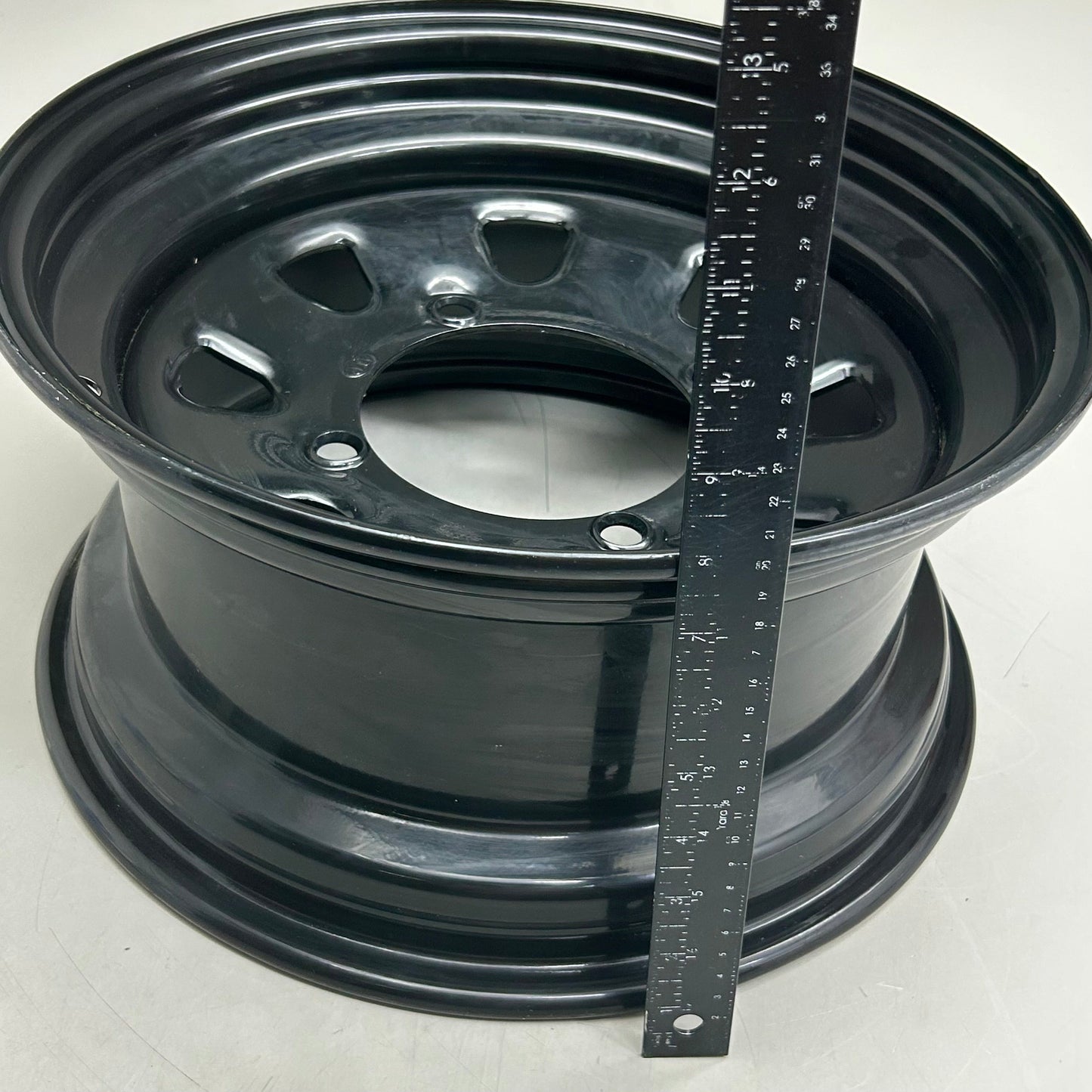ITP Delta Steel Wheel For Arctic Car, Kaw KAF1000 & POL General 1000 14"x7" Black 1422755014B