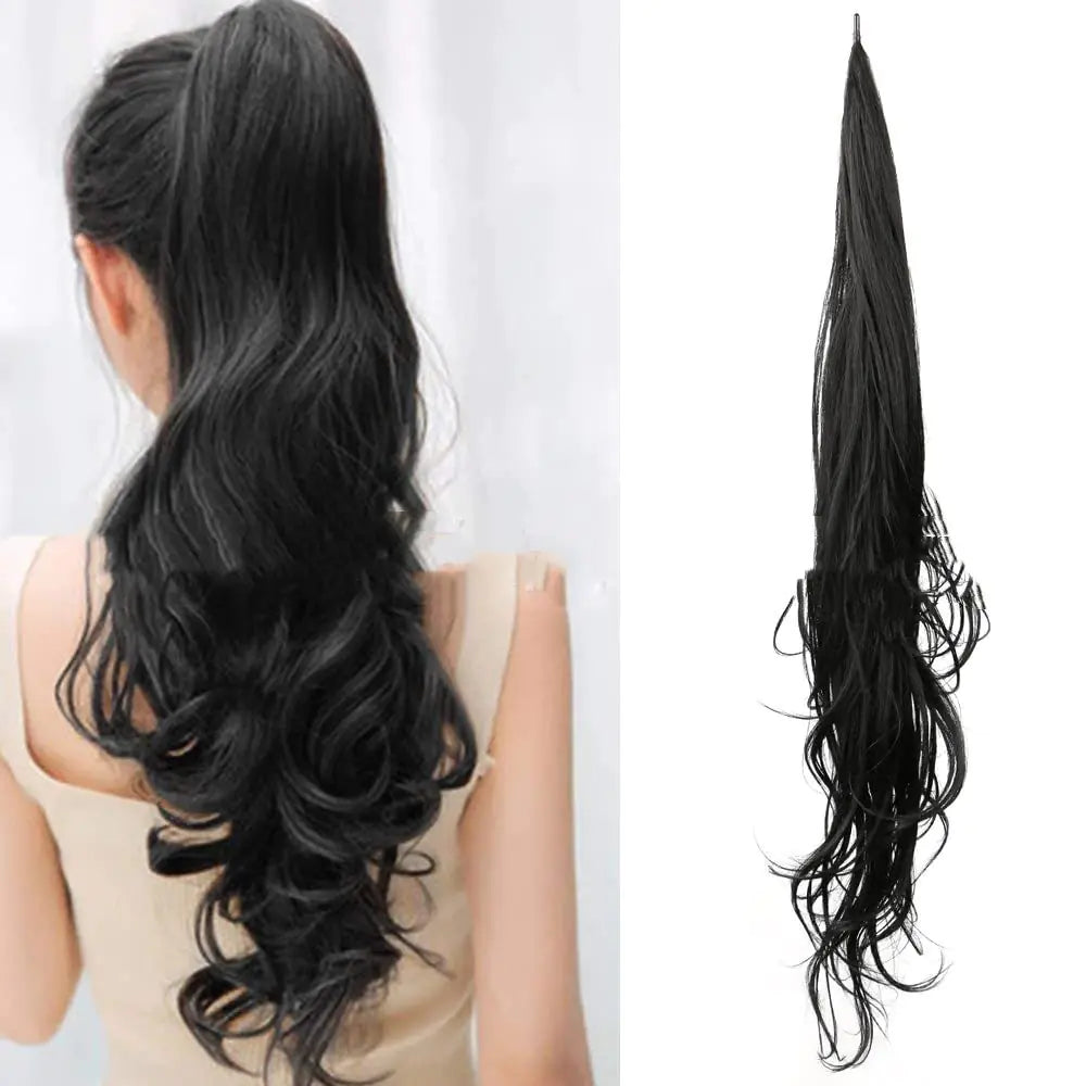 Style Loft Collection Silk 32 Inch Straight Ponytail Wig