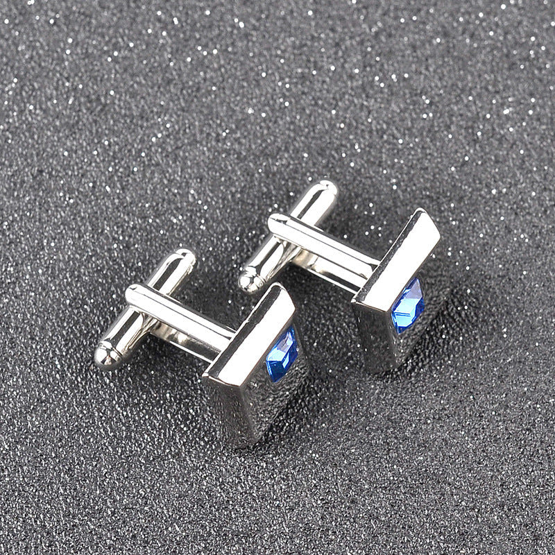 Diamond Cufflinks French Shirt