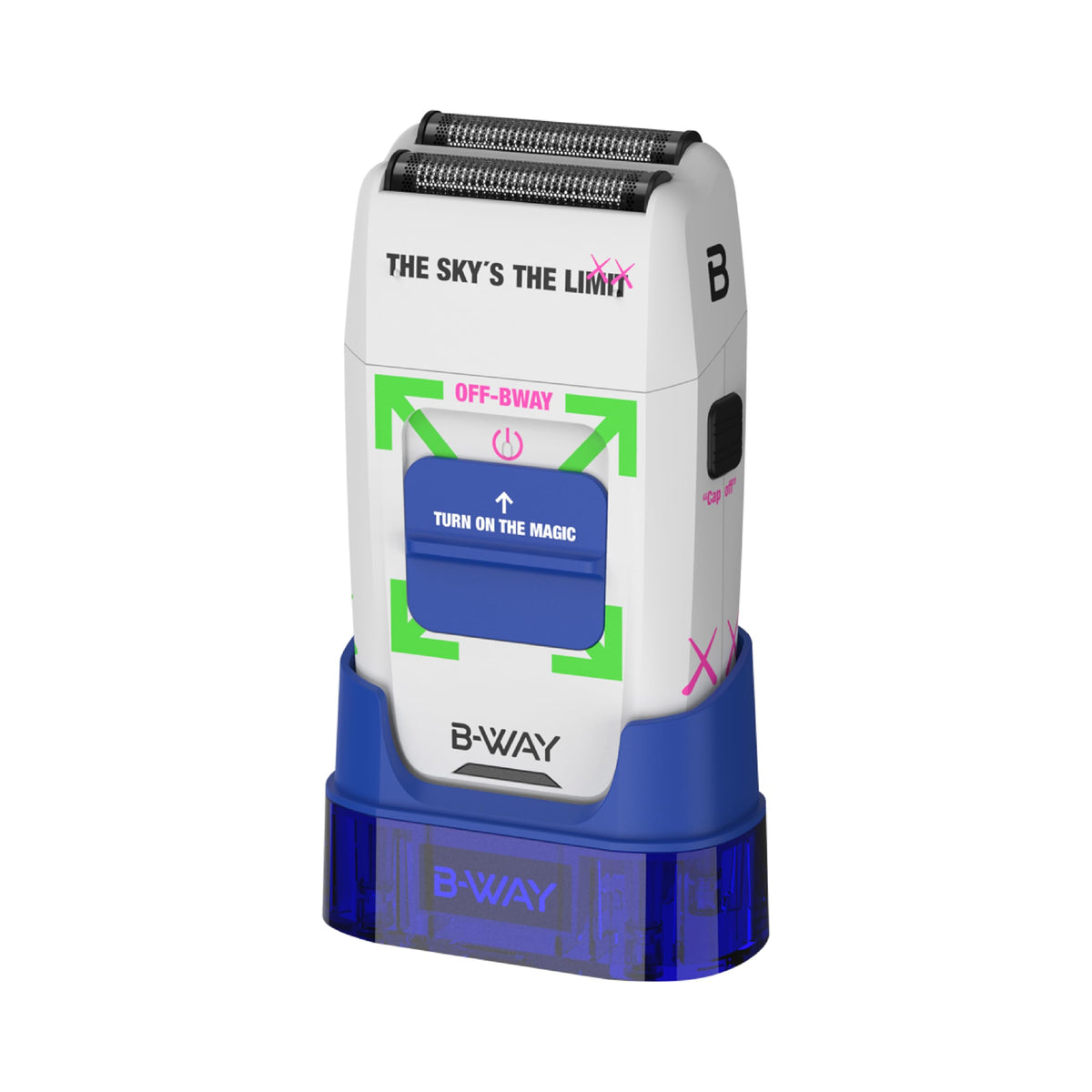 B-Way B10K Professional Barber Kit | Clipper + T-Pro Trimmer + OFF Shaver | FREE Barber Cape