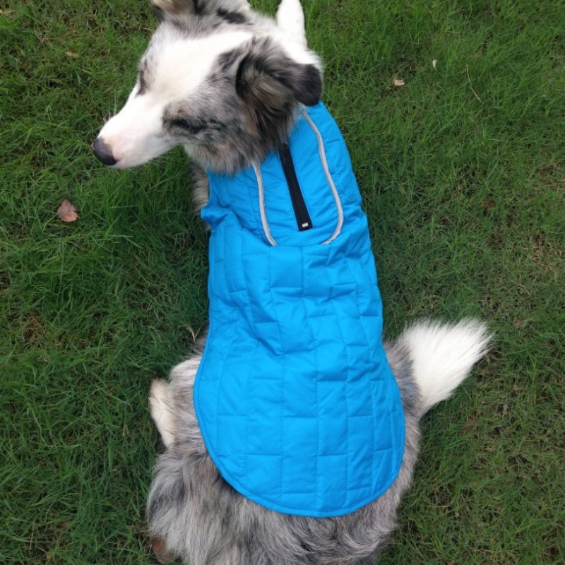 Autumn And Winter Pet Clothes Double Color Checker