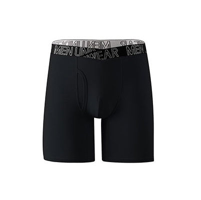 V-Shape Mens Breathable Boxer Briefs For Running And Fitness  Extended Length