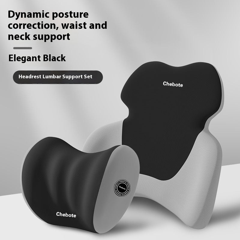 Automotive Headrest Waist Support Artifact Seat Waist Support