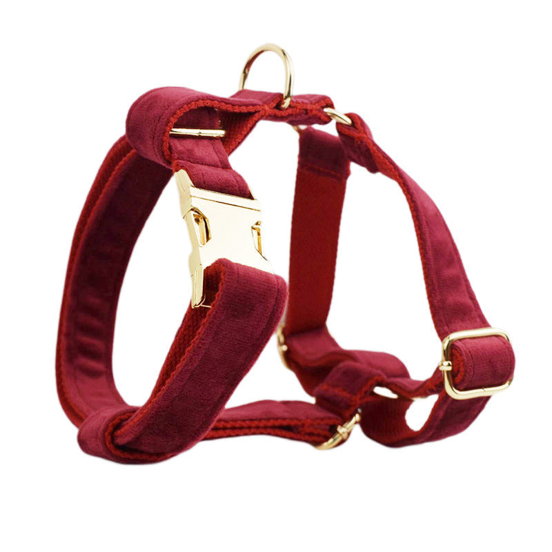 Pet Collar Dog Fabric Velvet