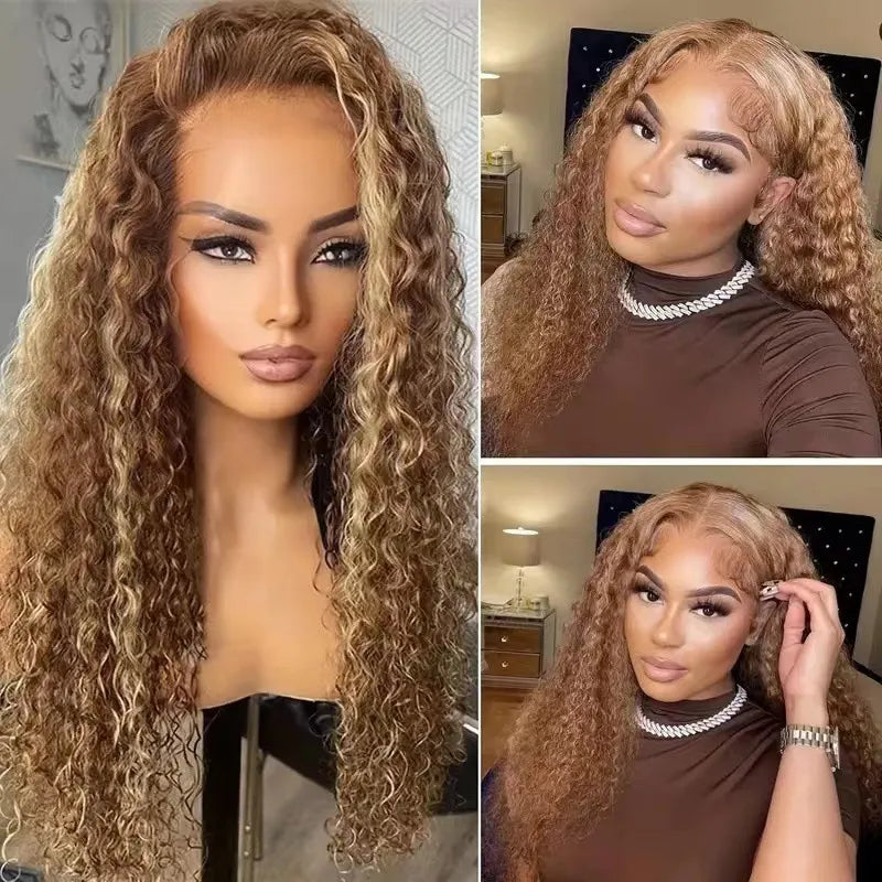 Style Loft Collection North Memphis Long Curly Lace Front Wig