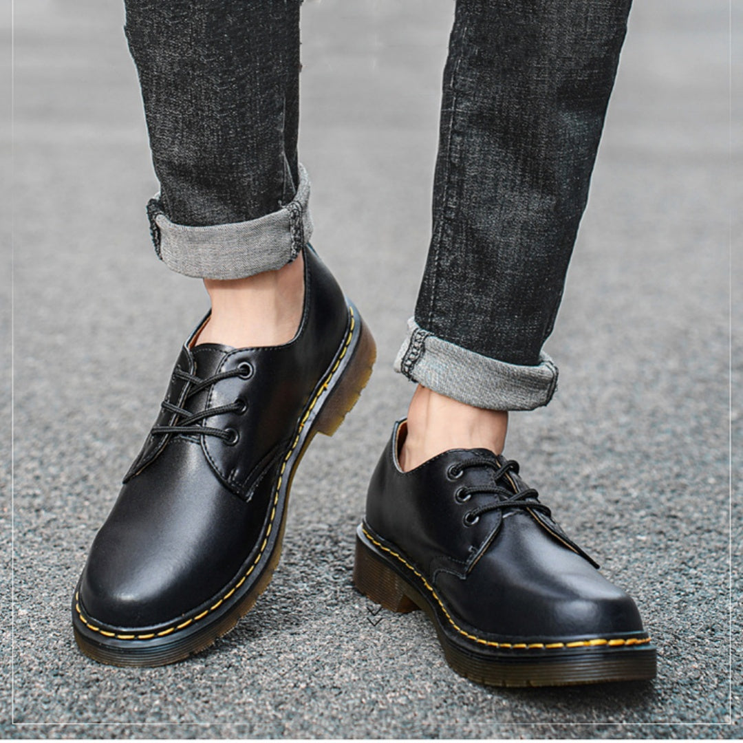 Men's Round Head Fashion Martin Boots