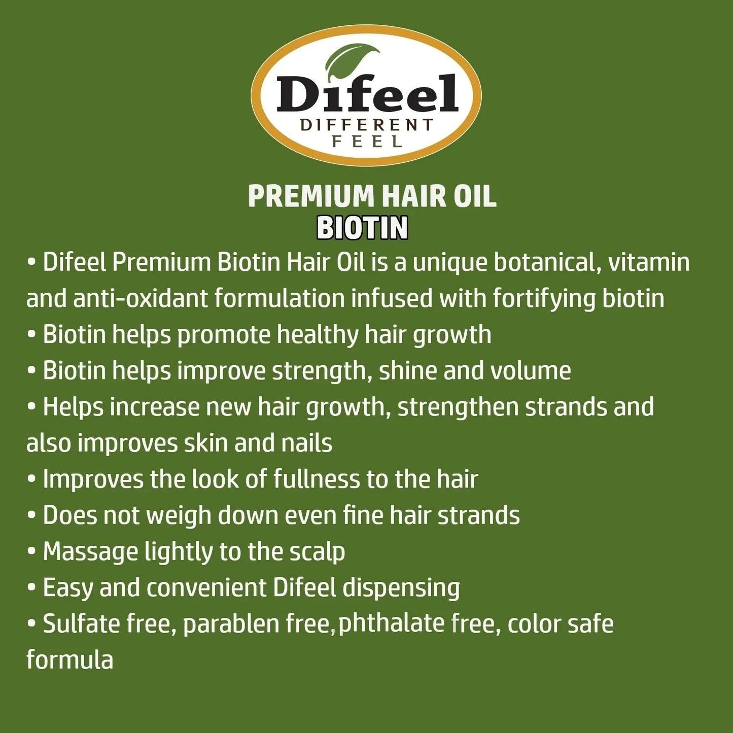 Difeel Biotin Premium Hair Oil