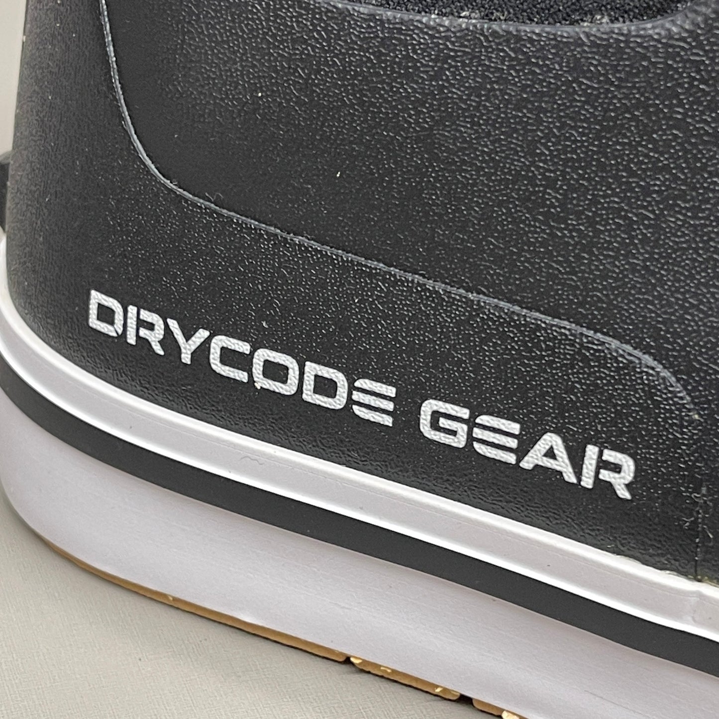 DRYCODE Deck Fishing Boots – Unisex Anti-Slip Ankle Boots Sz M 9 008-2--BK9 (New)
