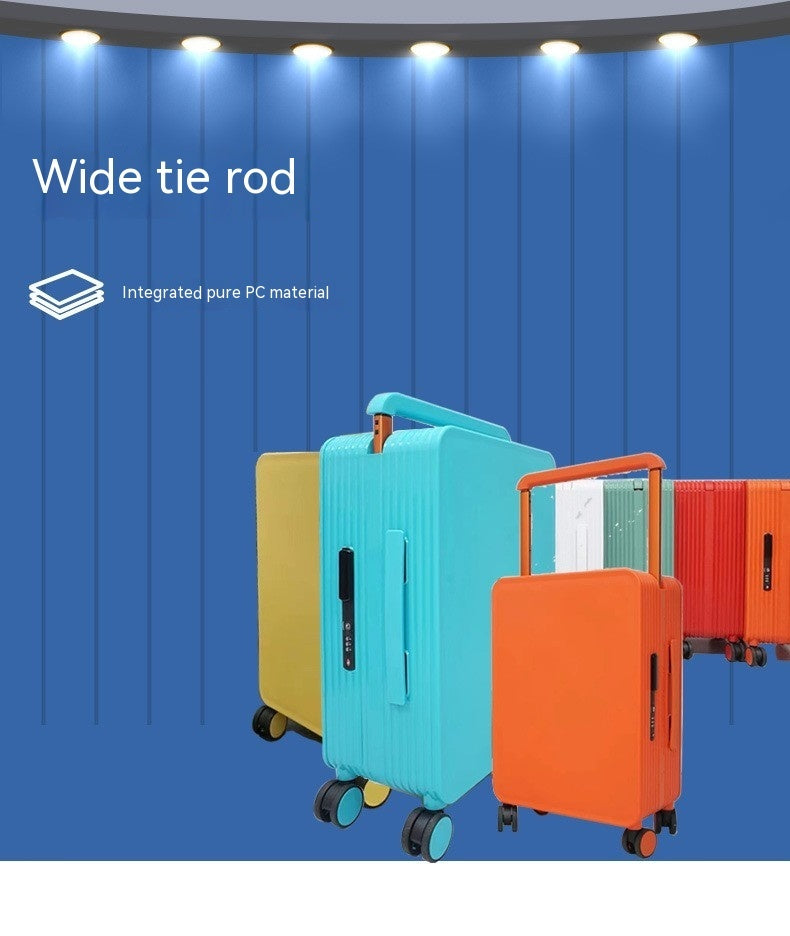 Attractive Wide Draw-bar Luggage: Spacious Suitcase for Women