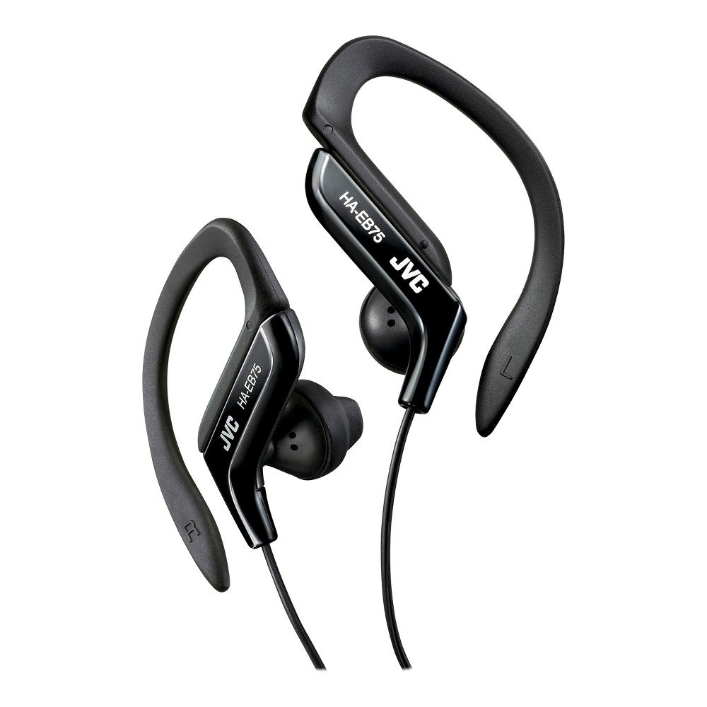 JVC HAEB75B Ear Clip Earbuds Black