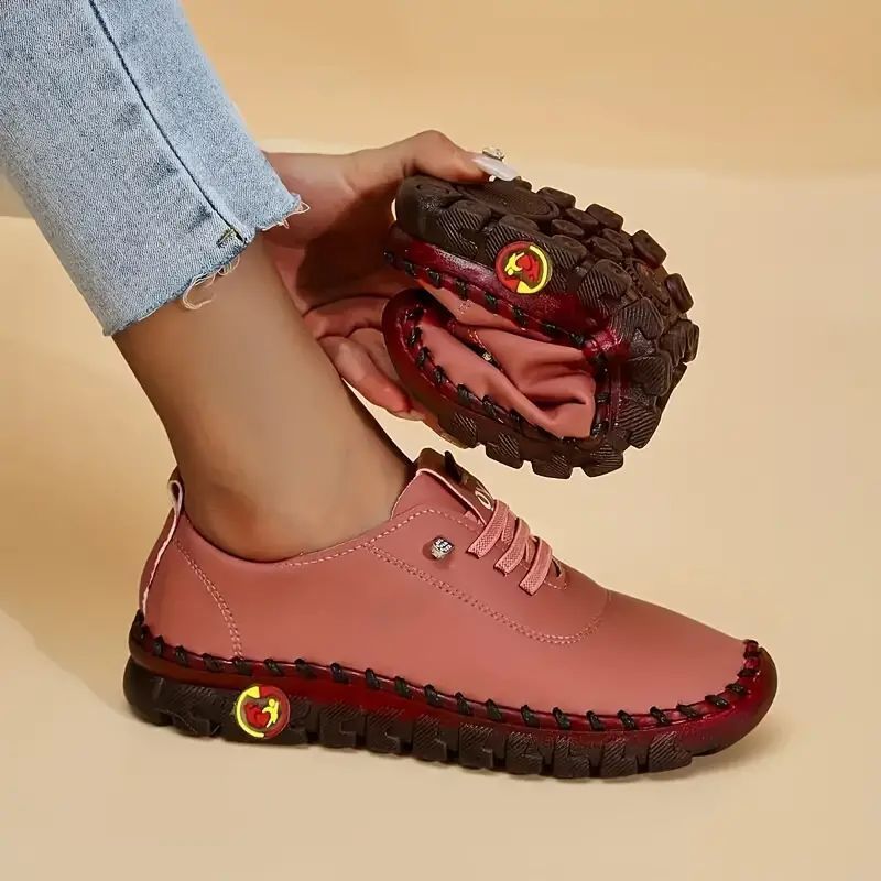 Handmade Stitched Plus Size Mom Shoes