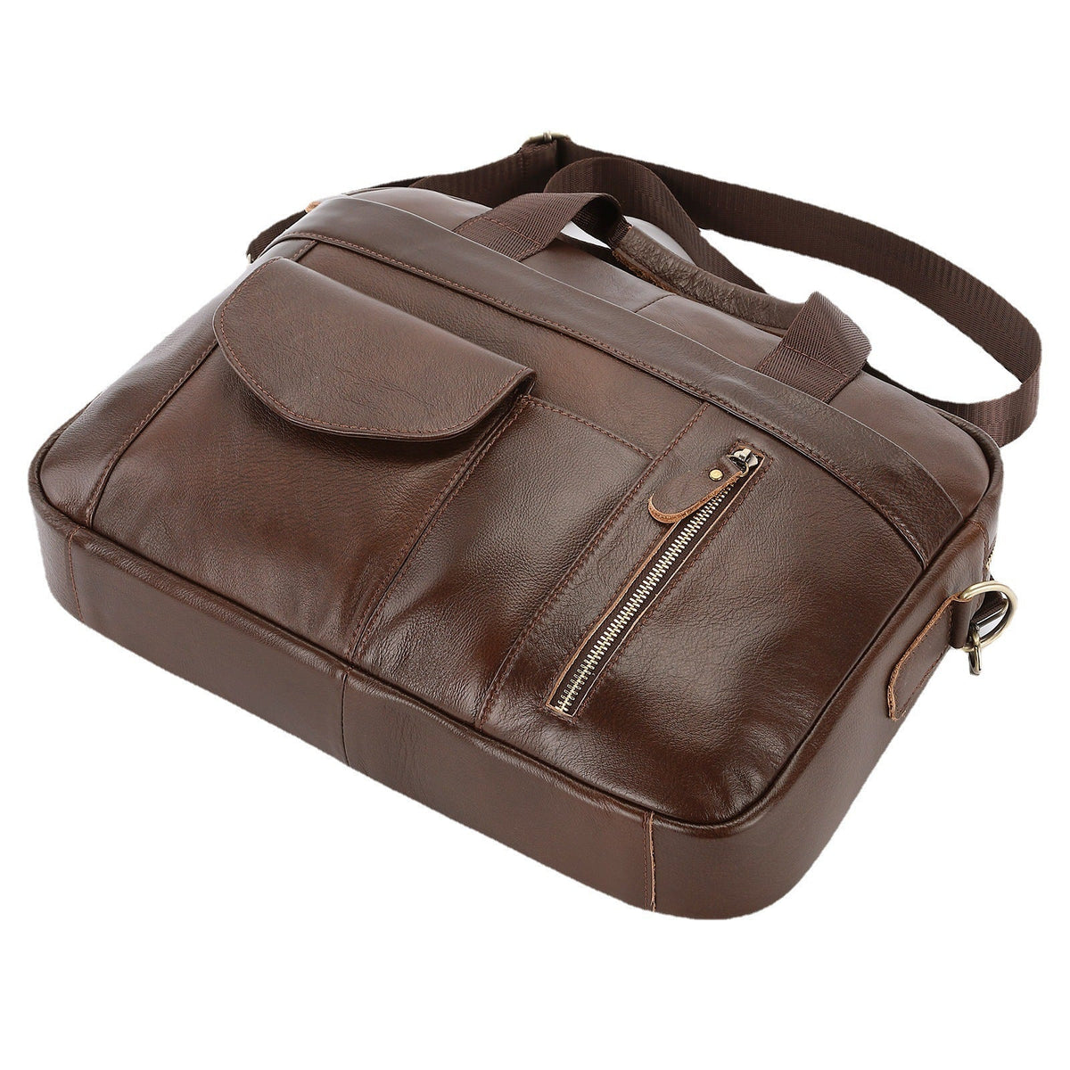 Men's Portable Cross-body Briefcase